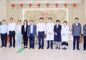 浙江省卫生健康委员会张巍副主任一行莅临无锡国济护理院考察调研